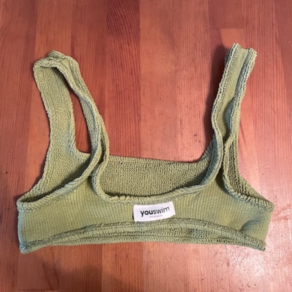 Youswim Aplomb Bikini Top in Fern - OS